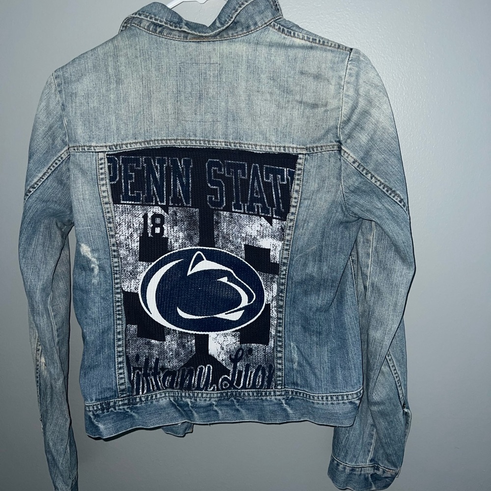 Custom Pennstate JCrew Denim Jacket
